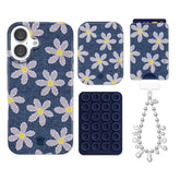 Denim Daisy iPhone Bundle Set - Wallet