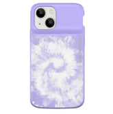 Purple Tie Dye iPhone Charging Case