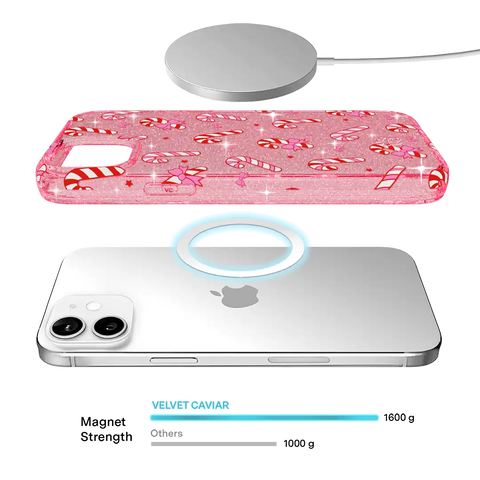 Pink Peppermint Princess iPhone Case