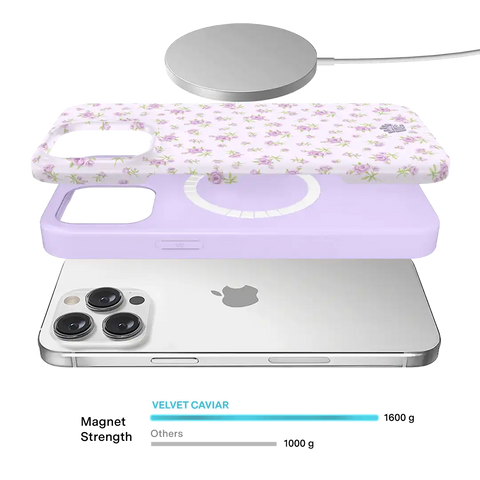 Dainty Lilac Floral iPhone Case