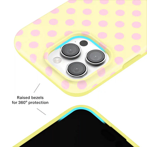 Buttercream Polka Dot iPhone Case