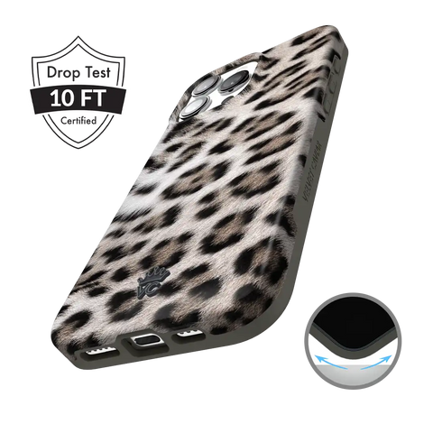 Arctic Leopard iPhone Case
