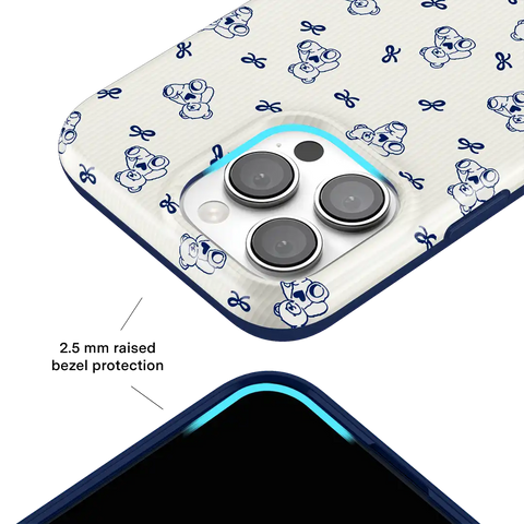 Preppy Teddy iPhone Case