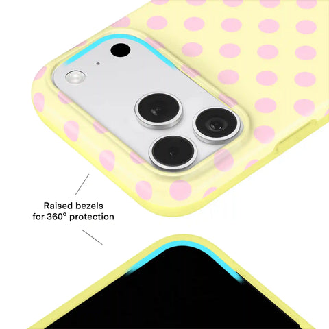 Buttercream Polka Dot iPhone Case