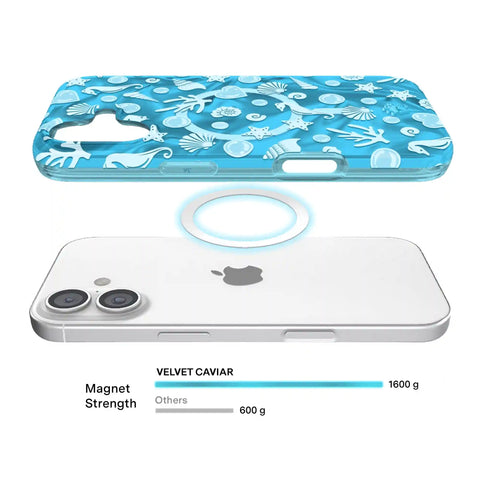 Aquamarine Holo iPhone Case