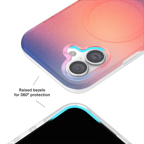 Sunset Glow Aura iPhone Case