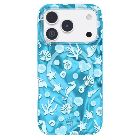 Aquamarine Holo iPhone Case