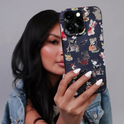 Spooky Baby Animals iPhone Case