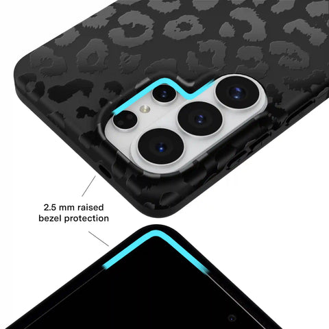 Black Leopard Samsung Case