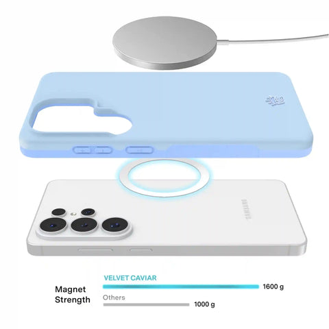 Cotton Candy Blue Samsung Case