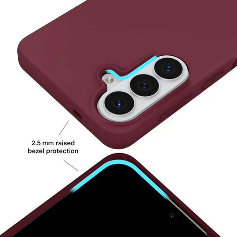Burgundy 1990 Samsung Case