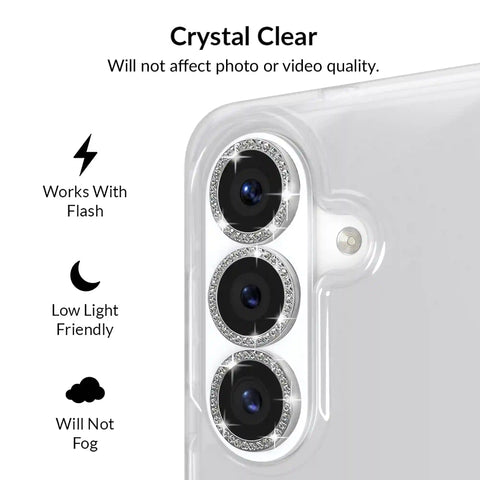 Crystal Glam Camera Lens Protector for Samsung