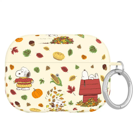 Snoopy Autumn Leaves AirPod Case