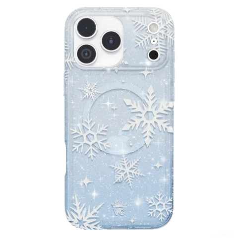 Snow Angel Glitter iPhone Case