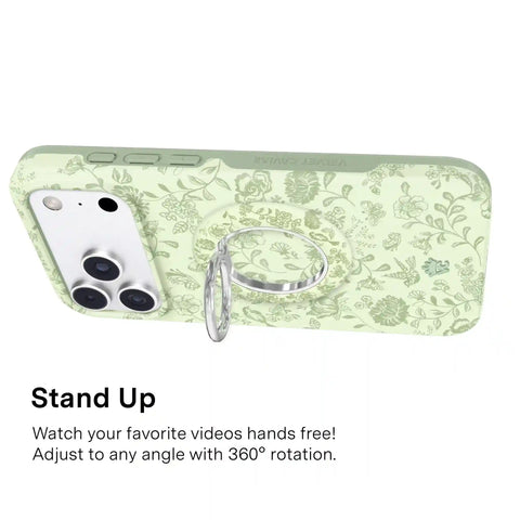Storybook Sage Floral MagSafe Grip Ring