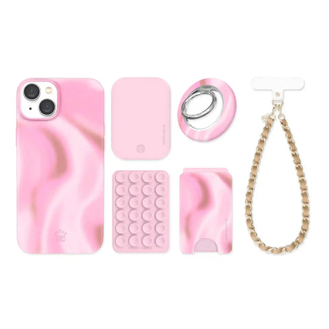 Strawberry Swirl iPhone Bundle Set