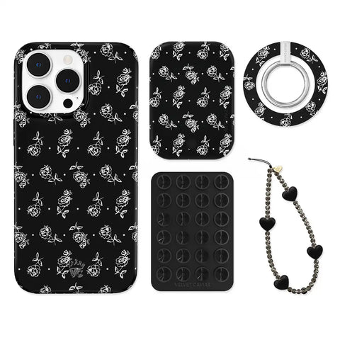 Vintage Roses iPhone Bundle Set - Grip