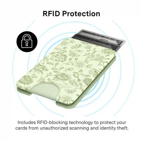 Storybook Sage Floral MagSafe Wallet