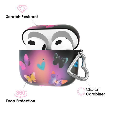 Aurora Butterfly AirPod Case
