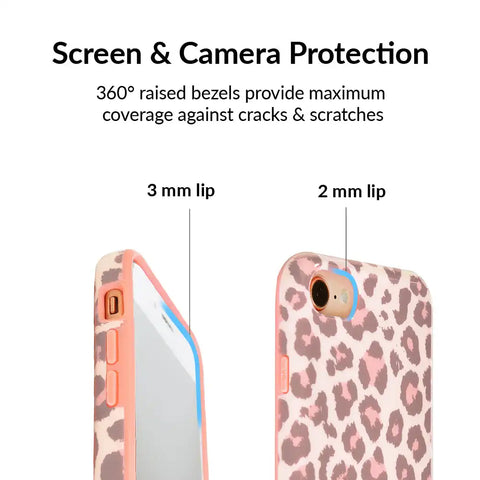Blush Leopard iPhone Case