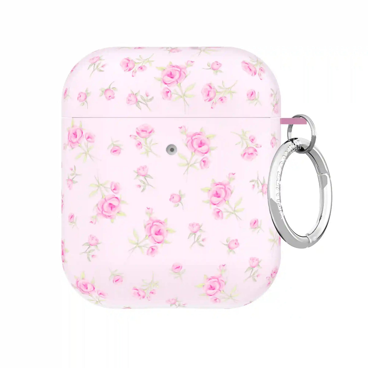 Dainty Pink Floral AirPod Case