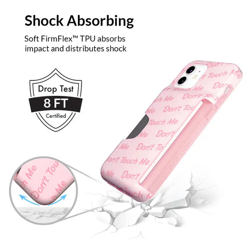 Don't Touch Me iPhone Wallet Case