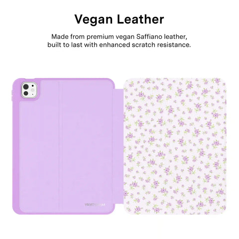 Dainty Lilac Floral iPad Case