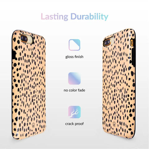 Spotted Nude Cheetah iPhone Case