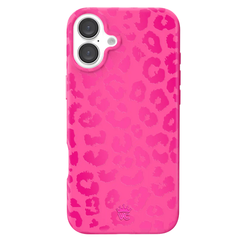 Even Hotter Pink Leopard iPhone Case