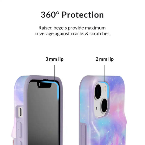 Pastel Galaxy iPhone Wallet Case