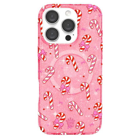 Pink Peppermint Princess iPhone Case