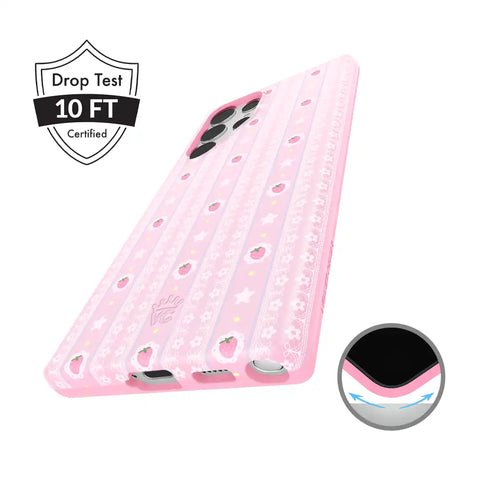 Strawberry Macaron Samsung Case
