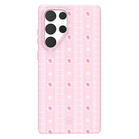 Strawberry Macaron Samsung Case