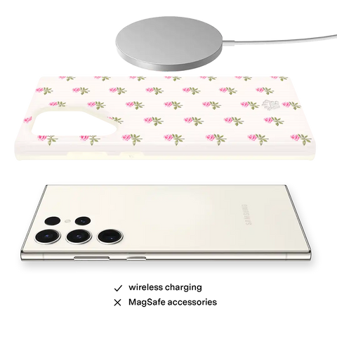Pink Peony Floral Samsung Case