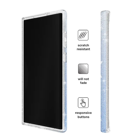 Snow Angel Glitter Samsung Case