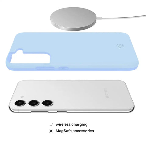 Cotton Candy Blue Samsung Case