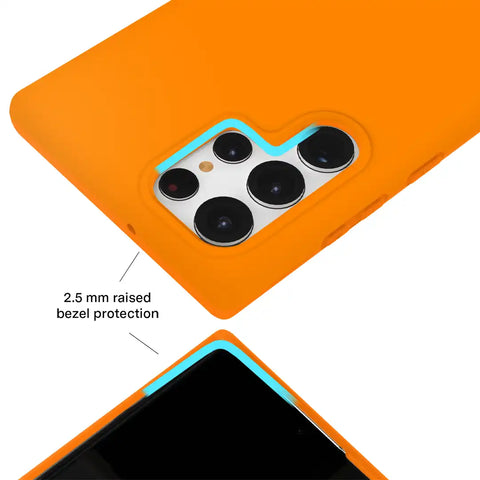 Pumpkin Spice Orange Samsung Case
