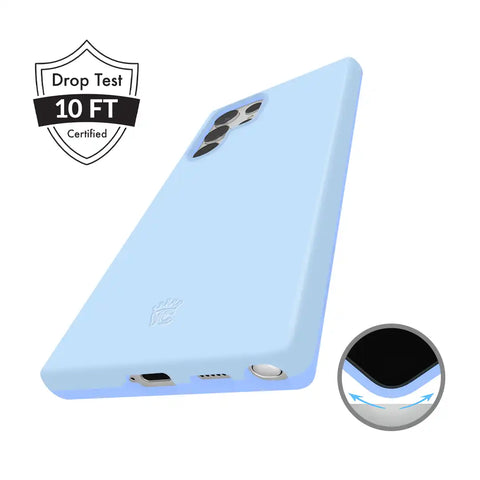 Cotton Candy Blue Samsung Case