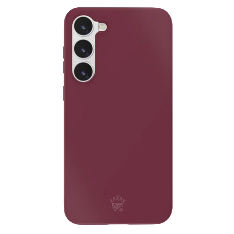 Burgundy 1990 Samsung Case