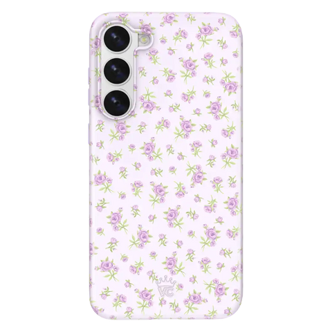 Dainty Lilac Floral Samsung Case