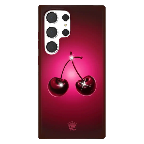 Black Cherry Crystal Samsung Case