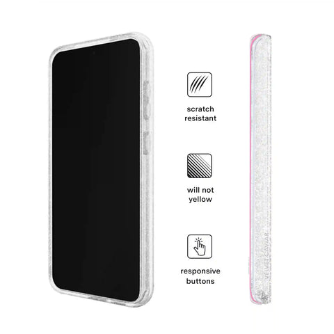 Sunkissed Stripes Glitter Samsung Case
