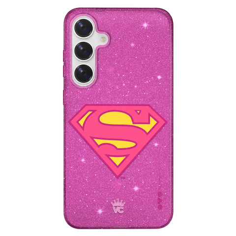 Supergirl Stardust Glitter Samsung Case