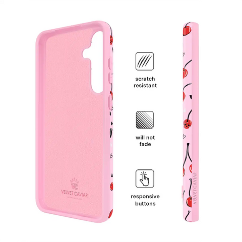 Sour Cherry Skulls Samsung Case