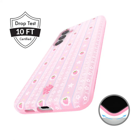Strawberry Macaron Samsung Case