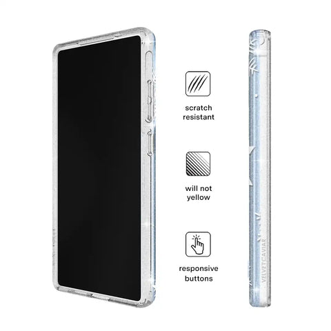 Snow Angel Glitter Samsung Case