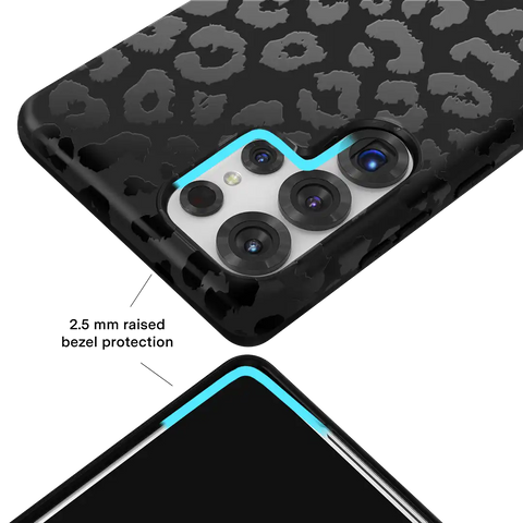 Black Leopard Samsung Case