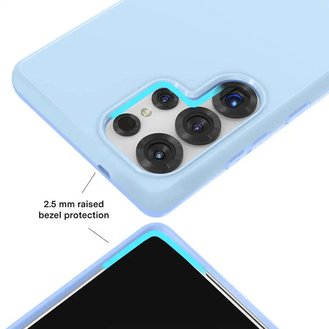 Cotton Candy Blue Samsung Case