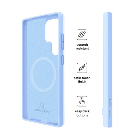 Cotton Candy Blue Samsung Case