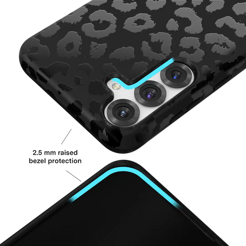Black Leopard Samsung Case